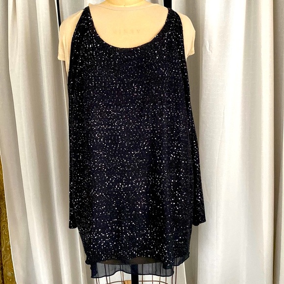 Evening black blouse - Picture 3 of 13